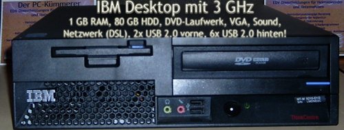 Gebrauchter IBM PC